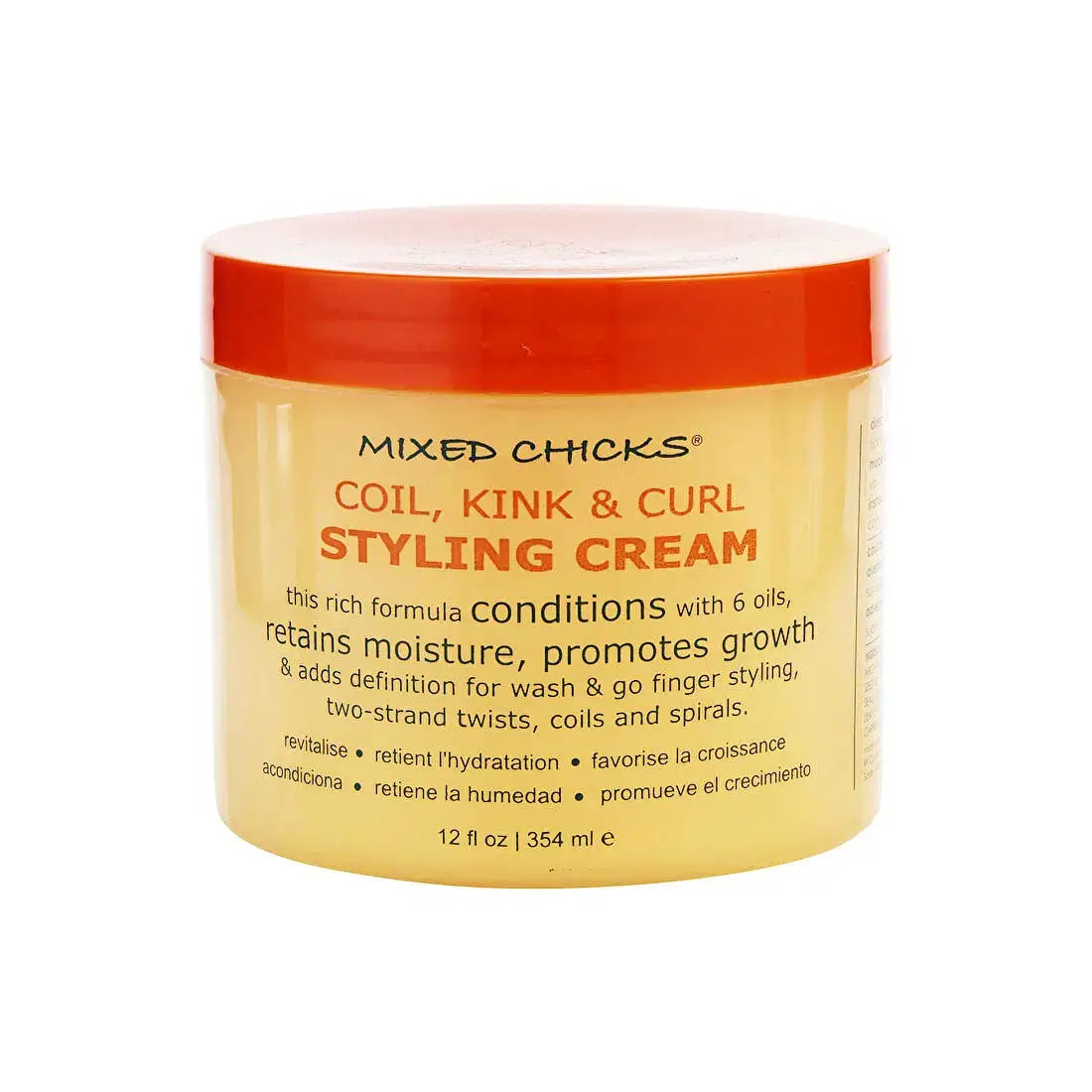 Coil, Kink & Curl Styling Cream 12 Oz (354 ml)