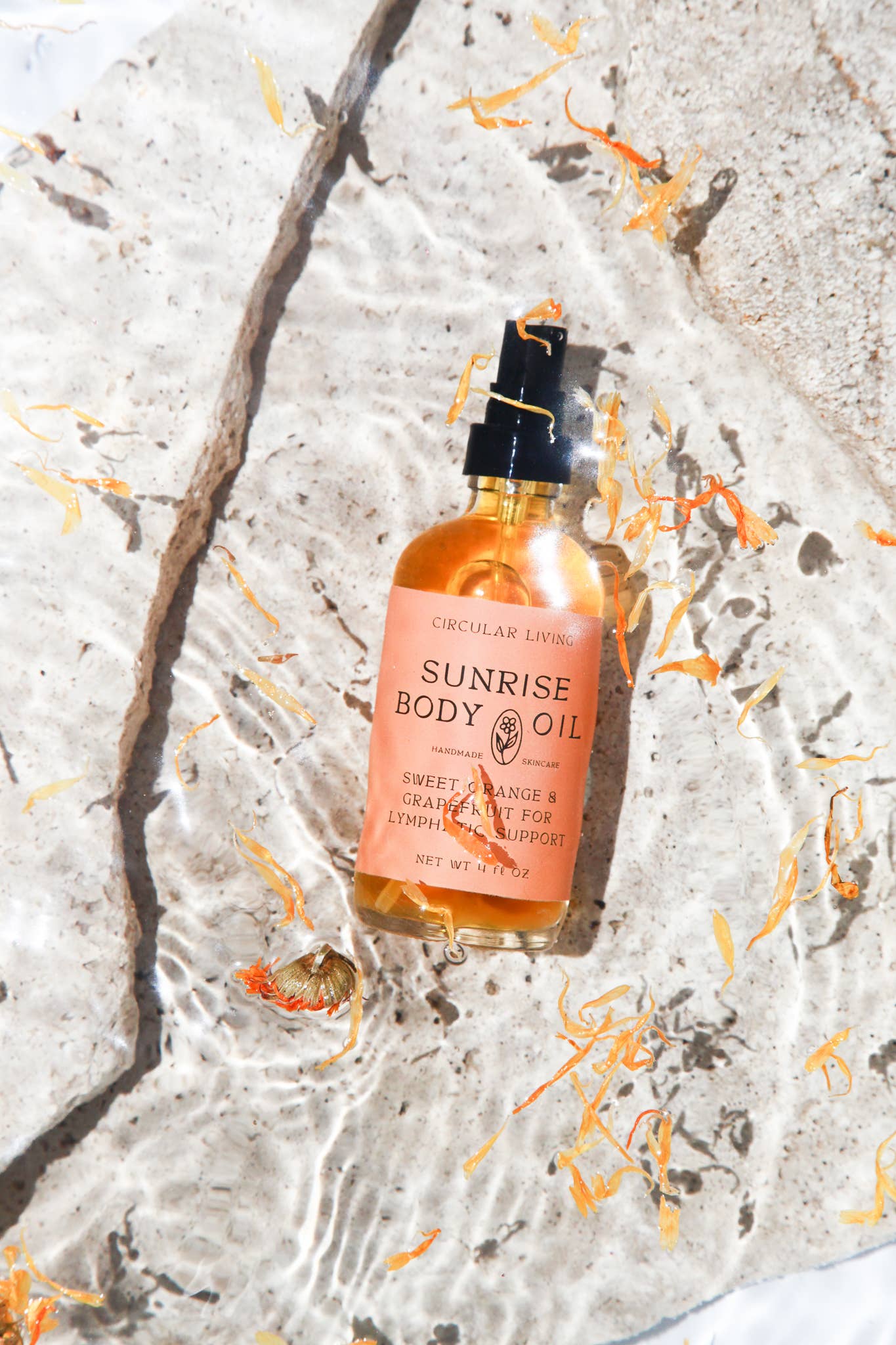 Sunrise Body Oil, Sweet Orange & Grapefruit