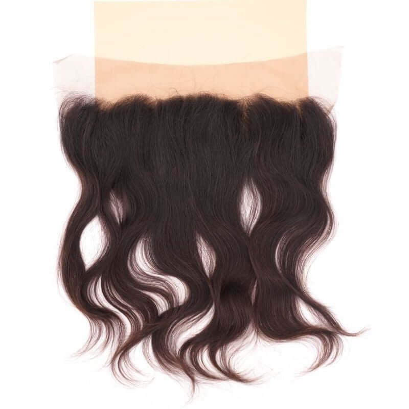 Raw Indian Wavy Transparent Frontal 13x4