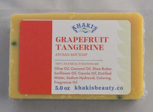 Grapefruit Tangerine Artisan Bar Soap