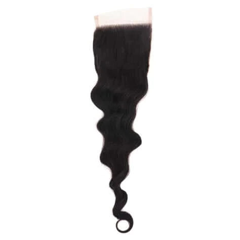 PRIMO Loose Wave Transparent Closure 4x4