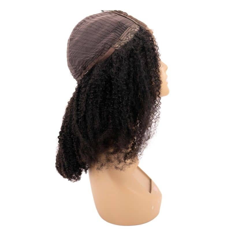 PRIMO Afro Kinky Transparent Closure Wig