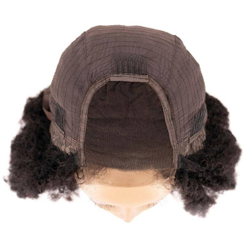 PRIMO Afro Kinky Transparent Closure Wig