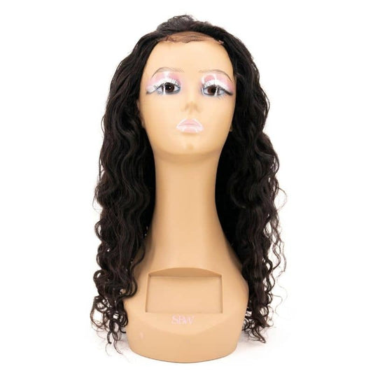 PRIMO Beach Wave Transparent Closure Wig