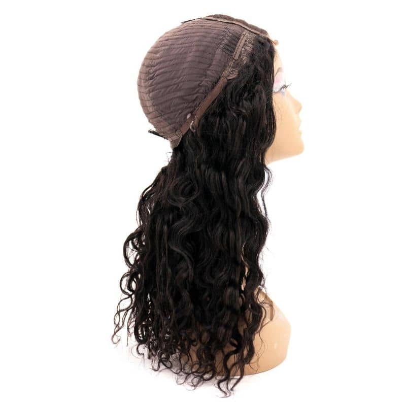 PRIMO Beach Wave Transparent Closure Wig