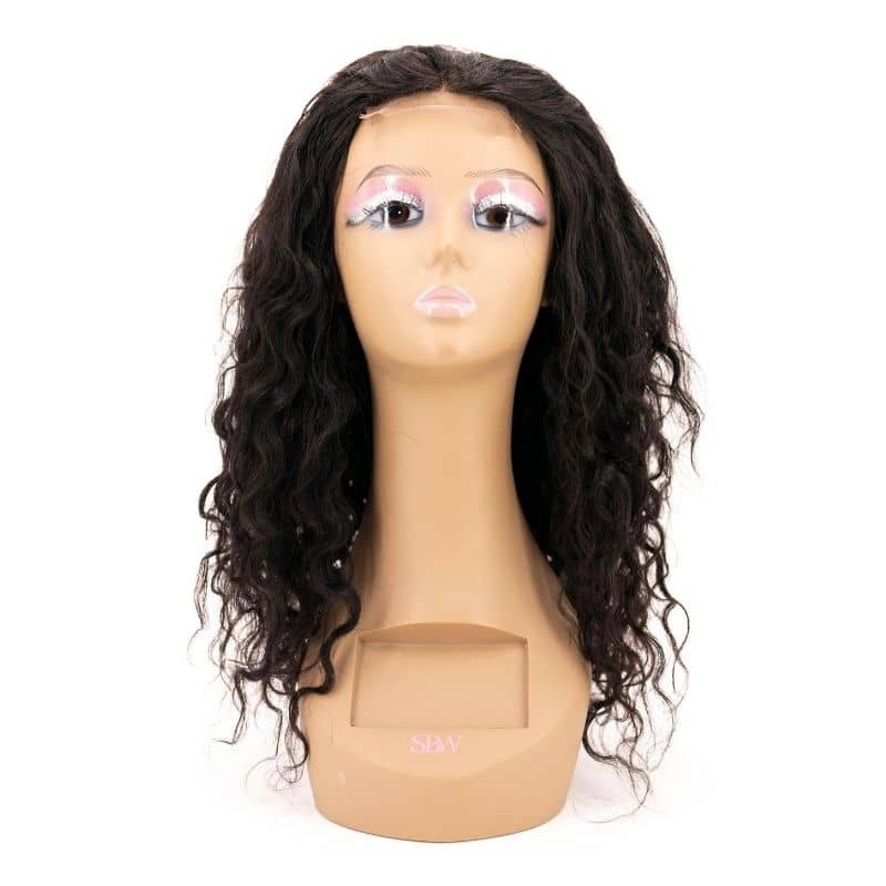 PRIMO Messy Curl Transparent Closure Wig