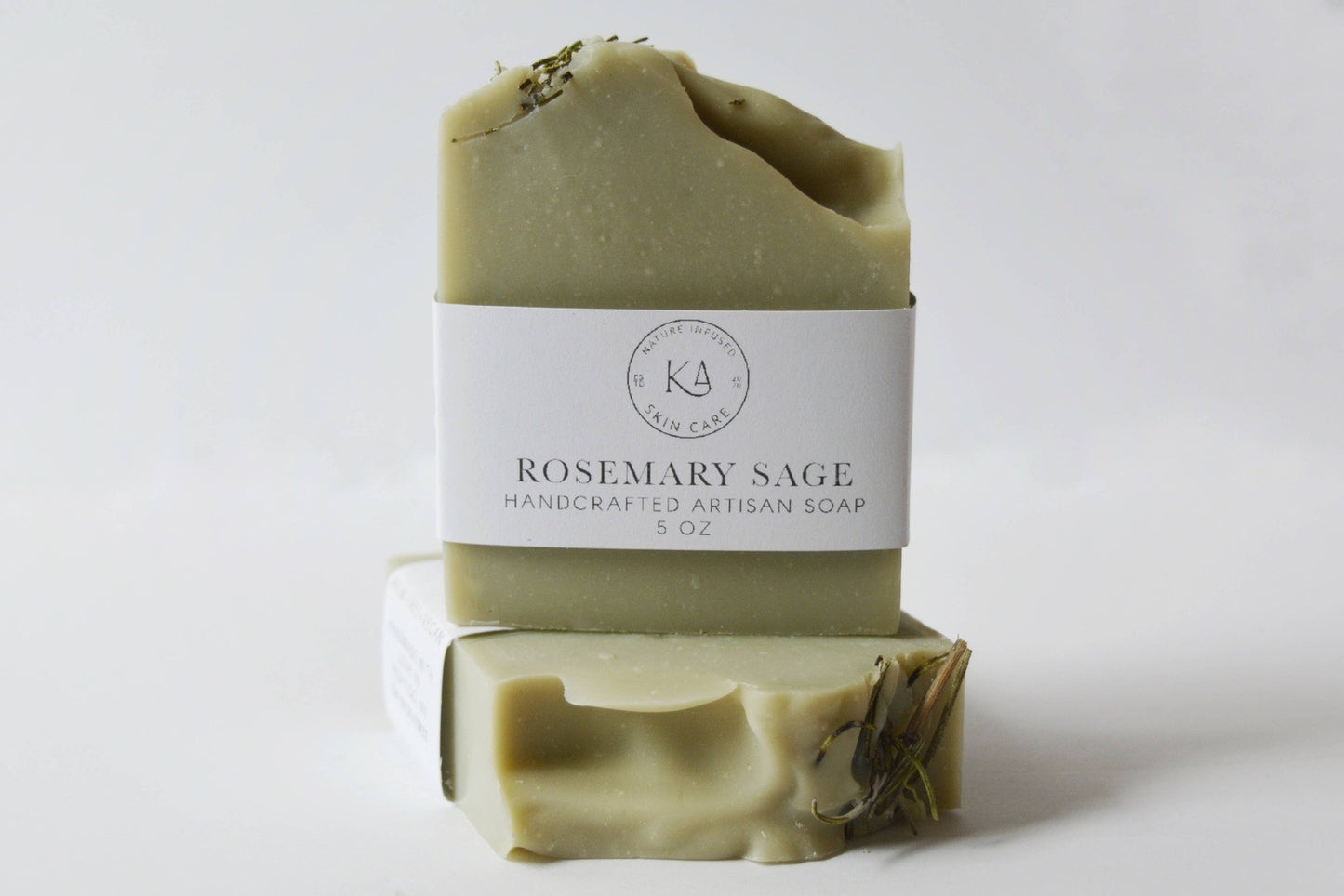 Artisan Soap Bar - Rosemary Sage, Holiday Soap, Winter Soaps