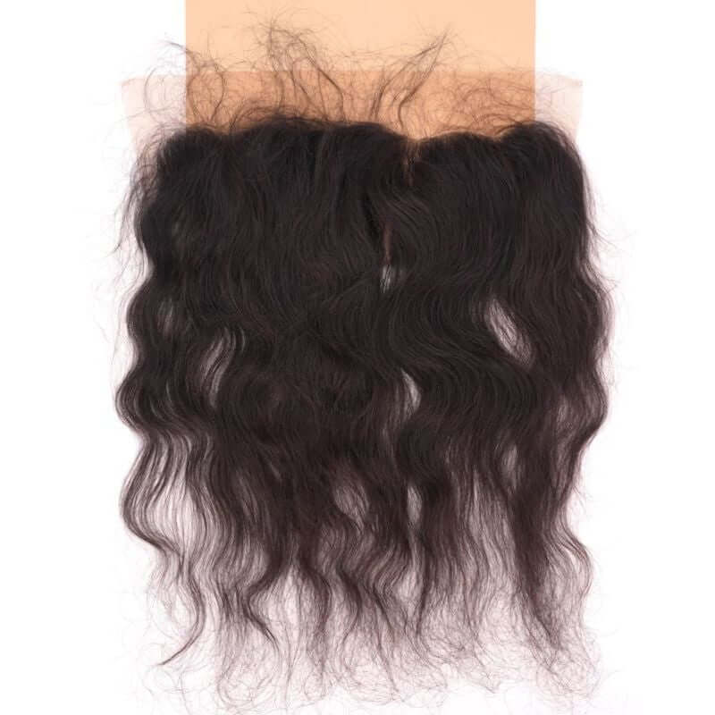 Raw Indian Curly Transparent Frontal 13x4