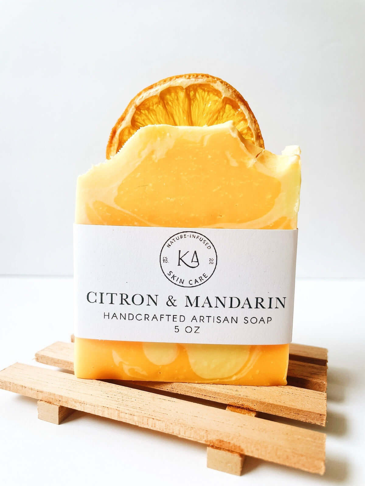 Orange Artisan Soap Bars -