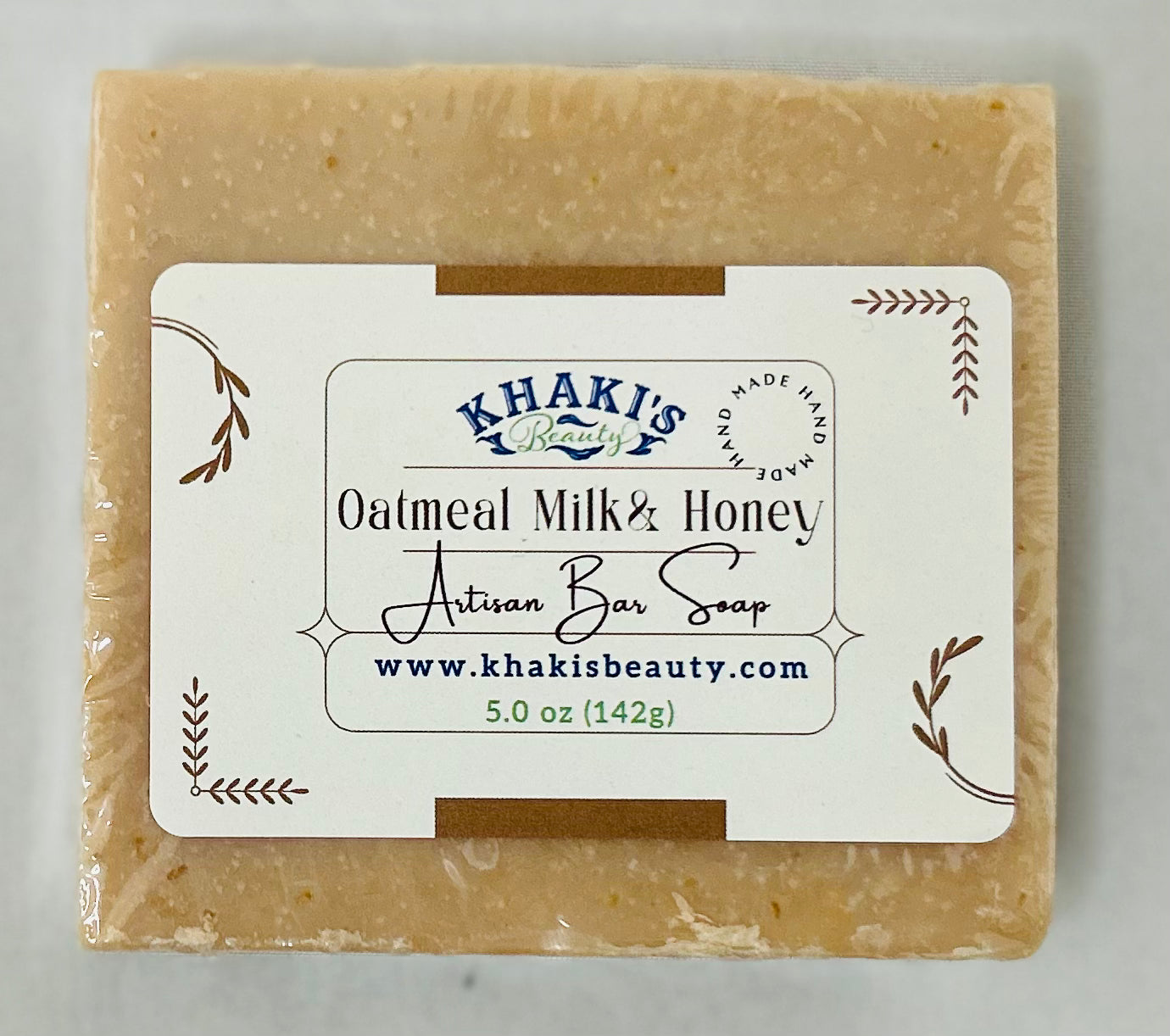 Oatmeal Milk & Honey Artisan Bar Soap 3-pack