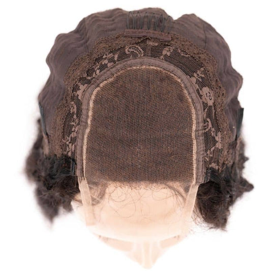 PRIMO Kinky Curly Transparent Closure Wig