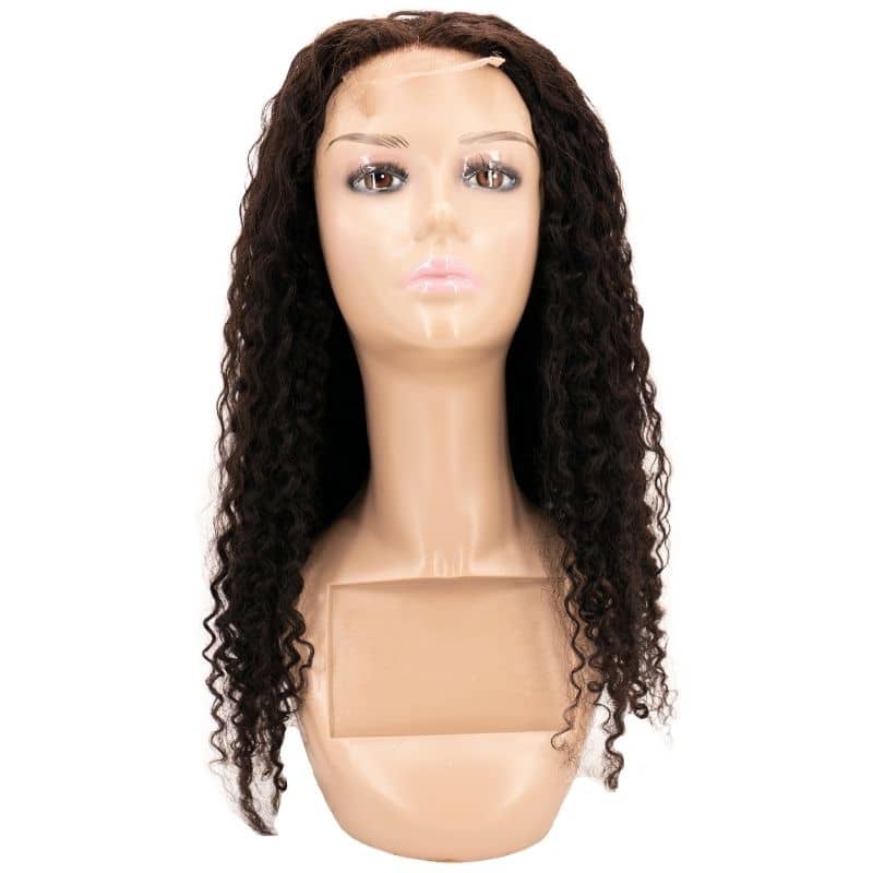 PRIMO Kinky Curly Transparent Closure Wig