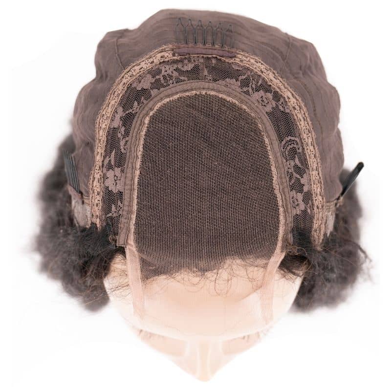 PRIMO Kinky Straight Transparent Closure Wig