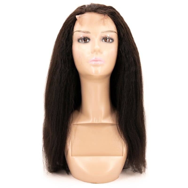 PRIMO Kinky Straight Transparent Closure Wig