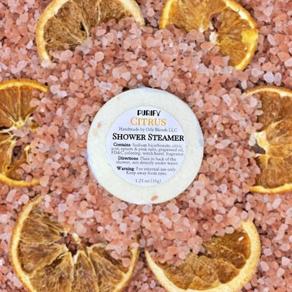 Shower Steamers with Pink Himalayan Salt